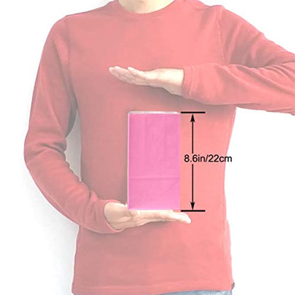 KEYYOOMY Small Pink Paper Bags Pink Goodie Bags (50 CT, 4.7x2.4x8.7 in) - color: Pink, size: 4.7x2.4x8.7 in - Small