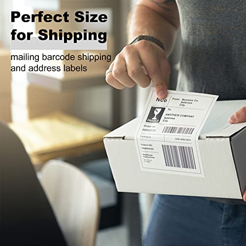 BESTEASY Sticker Paper 8.5" x 11" Full Sheet Label Stickers for Laser & Inkjet Printers, Self-Adhesive Paper Shipping Labels (1-up 1000 Labels) - size: 1000 sheets, style: 1 up-8.5"x11"