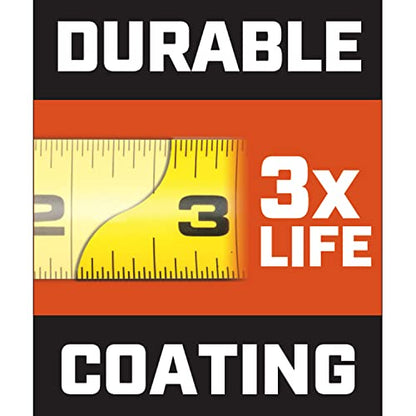 Crescent Lufkin 1-3/16" x 35' CONTROLTOUCH Tape Measure | L1035C-02