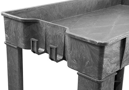WEN 73009 500-Pound Capacity 40 by 17-Inch Two-Shelf Service Utility Cart - size: With Onboard Hooks and Ruler