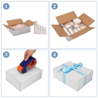 Hoikwo 9x7x3 Shipping Boxes Set of 30 - color: White, size: 9x7x3-30 Boxes