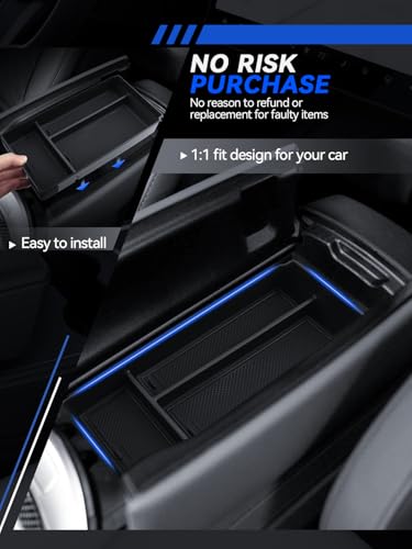 for Benz G-Class Center Console Organizer Benz G-Class G500/G350/W463/W464 2018-2024 Accessories Armrest Tray Middle Storage Box Insert Container Durable ABS Plastic - size: for 2018-2024 Mercedes Benz G-Class