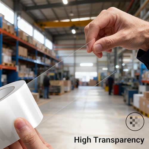mukawa 12 Rolls 2.7mil Thick Packing Tapes, Clear Packaging Tape, 720 Yards Heavy Duty Tape - Hold 100 Pounds for Packing, Strong Sealing, 1.88" x 60 Yards Per Roll