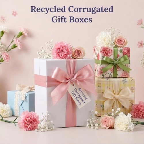40 Pack Small Shipping Boxes 8x6x6 Inches - size: 8x6x6