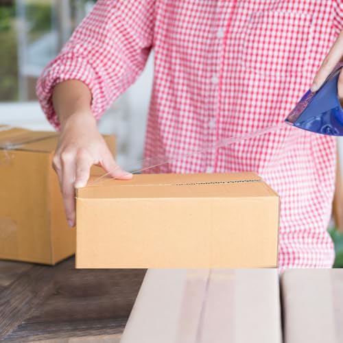 CRUGLA 40 Packs 8x6x3 Shipping Boxes, Brown Mailing Boxes - size: 8x6x3 Inch