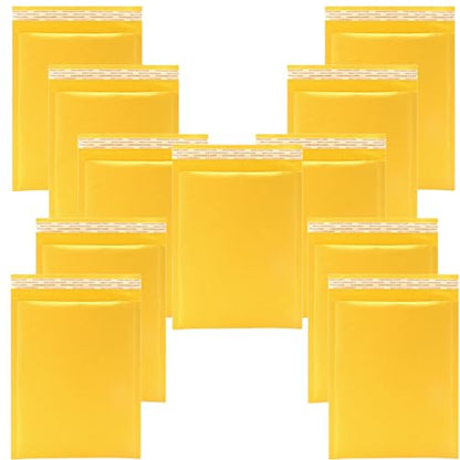 Kraft Bubble Mailers 6x8 Inch 12 Pack (Yellow) - size: 6x8 Inch