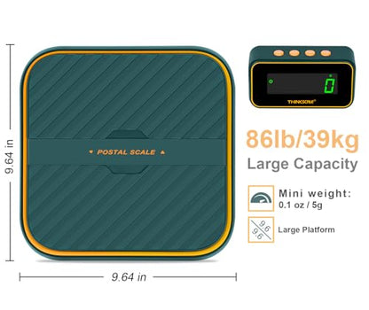 THINKSCALE Digital Shipping Scale 86lb x 0.1oz, Postal Scale - color: Green