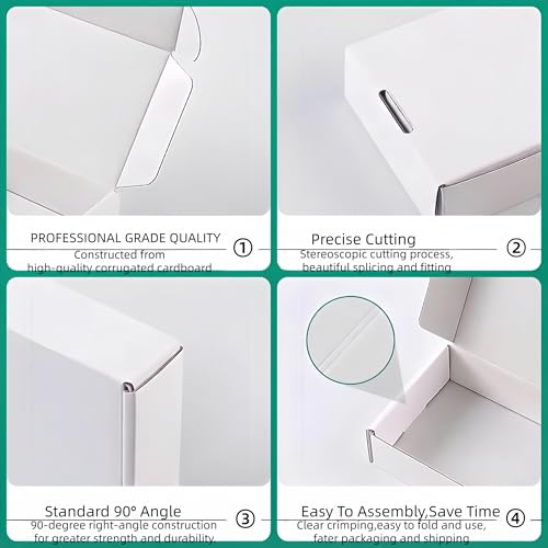 Small Shipping Corrugated Boxes 7x5x2 Inches 100 Pack - size: 7x5x2 Inches