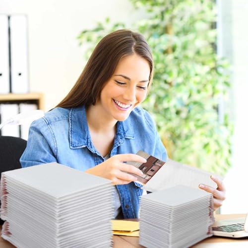 Henoyso 100 Pcs White Bubble Mailer 4 Sizes Self Adhesive Padded Envelopes - color: White