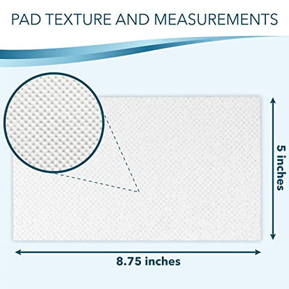 TidyCare Value Pack of 40 Disposable Absorbent Bedside Commode Pads - size: 40 Count (Pack of 1)