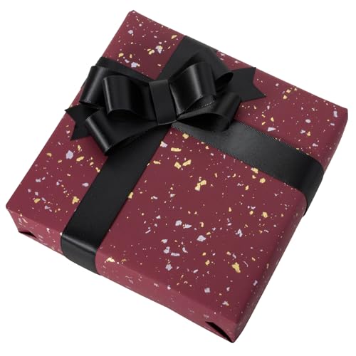 1 Inch Black Ribbon 50Yards – Perfect for Gift Wrapping - color: Black, size: 1"