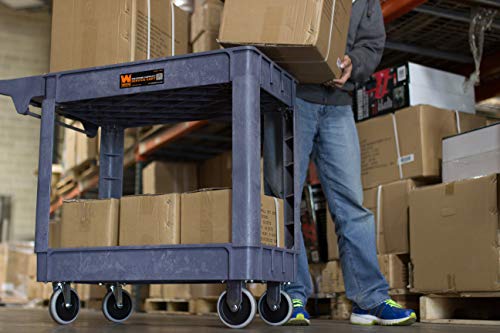 WEN Service Utility Cart, 500-Pound Capacity, 40 x 17-Inch - size: Standard Service Cart