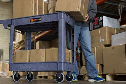 WEN Service Utility Cart, 500-Pound Capacity, 40 x 17-Inch - size: Standard Service Cart