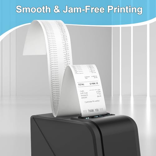 3 1/8 X 273 Thermal Receipt Paper Rolls- Fits All Pos Cash Registers, For Clover POS Cash Register Printers-Premium Quality German Paper- 50 Rolls - size: 50 Rolls- 3 1/8 x 273 thermal paper