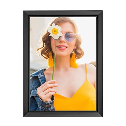 LED Movie Poster Frame 18 x 24, Wall Mounted Poster Frame LED Light Box Backlit Movie Lightbox Theater Advertising Display Cinema Snap Light Box for Film Exhibitions, Advertisements, Sign - color: Black, size: 18" x 24"