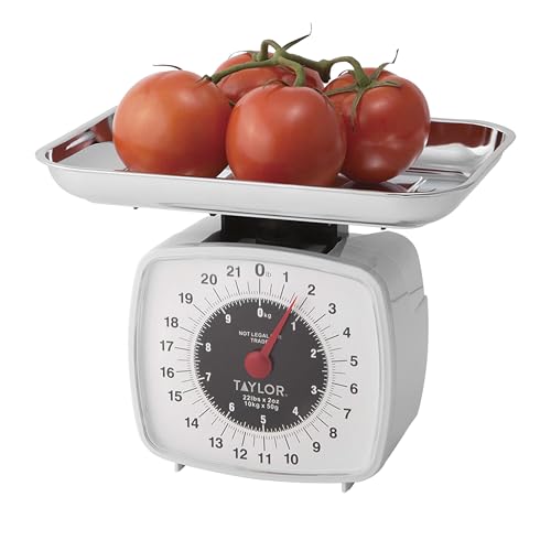 Mechanical Kitchen Scale with Tray