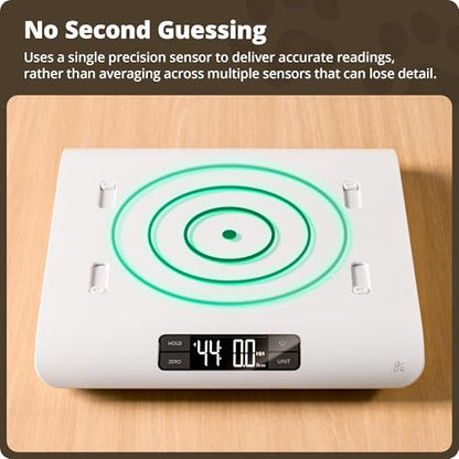 Greater Goods Wiggle-Proof Digital Pet Scale for Cats, Dogs & Small Animals