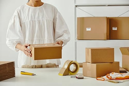 25 Packs Small Shipping Boxes 8X6X4 Inches, Kraft Corrugated Cardboard Boxes, For Small Business, Easy Assemble For Mailing, Moving, Packing And Storing - size: 8"x6"x4"