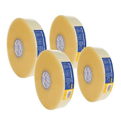 NORTHSKY Bulk Packing Tape, 4 Rolls Clear Packing Tape 2 Inch Wide x 1000 Yards Each, 2 Mil Heavy Duty Shipping Tape, Packaging Tape for Boxes, Carton Sealing, Moving, Warehouse, Storage, Shipping - size: 2 inches x 2 mil