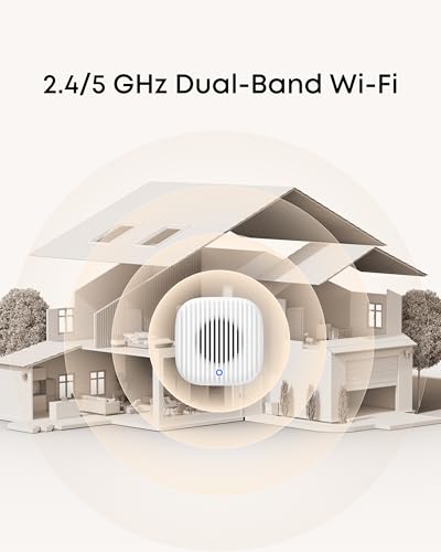eufy Video Doorbell Chime 2, 10 Built-In Chimes, 2.4 GHz and 5 GHz Dual-Band Wi-Fi, Easy Setup, Bluetooth Auto-Pairing, Adjustable Volume Up to 80 dB