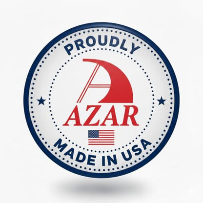 Azar Displays 252376-2PK Four Tier, Four Pocket Letter Brochure File Holder for Flyer, Office Supplies, Paper Document or Magazines, Clear Organizer for Wall and Counter Desktop Stand, 8.5" x 11" (2-Pack) - size: 4 Tier