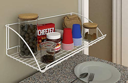 ClosetMaid 8279 24-Inch Wide Laundry Utility Hanger Shelf, White - size: 24-inch