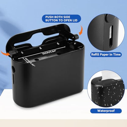 Countertop Paper Towel Holder Dispenser,Black-M - color: Black-m