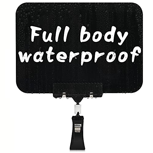 8 Pack Clip on Sign Holder, 8.2 x 5.8” Chalkboard Clips for Retail Store - color: 8 8.2 x 5.8" Black Clips