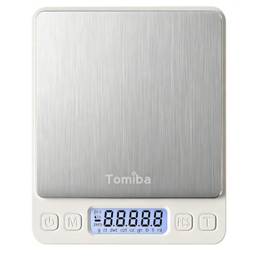 3000g Digital Touch Pocket Scale 0.01oz Resolution 2 AAA Batteries Included