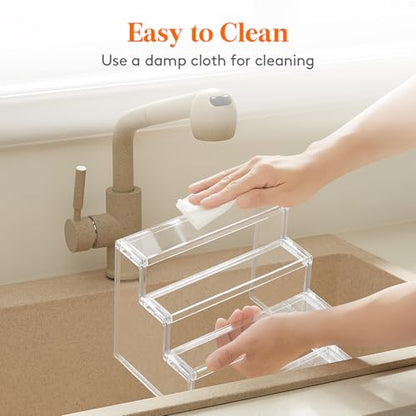 Lifewit Perfume Organizer, Cologne Stand Tool-Free Assembly, 9", 2 Pcs - color: Clear, size: 9 Inch,2 Pcs