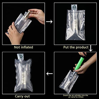 Packing Air Bags, Clear Plastic Inflatable Packaging Protective Bags, Air Inflatable Packaging Bags, 50 Pieces, 4 x 6 Inches (Pack of 2) - size: 4 x 6 Inches (Pack of 2)