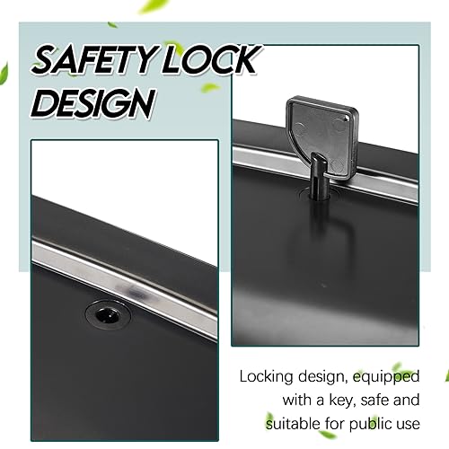 Maxcheck 2 Pack Commercial Toilet Paper Dispenser, Wall Mount Tissue Holder