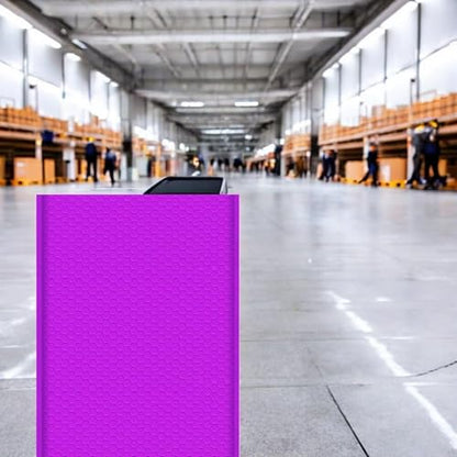 iMBAPrice 500-Pack #000 (4" x 8") Premium Mat Purple Color Self Seal Poly Bubble Mailers Padded Shipping Envelopes (Total 500 Bags) - color: Purple Poly Bubble, size: 4"x8" Poly (500 Envelopes) Value Pack