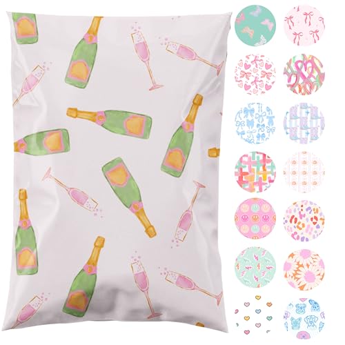 Pretty Package Store Poly Mailers 6x9, Champagne, 100 Pack - color: Champagne, size: 6x9