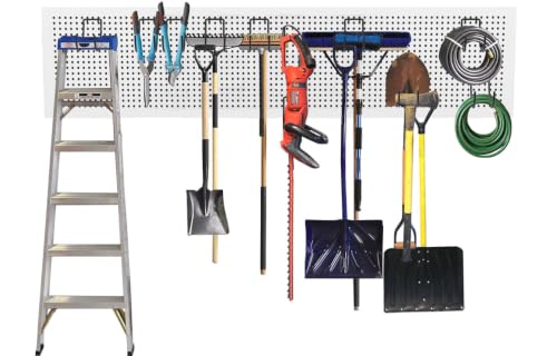 KINOMI 24 Pack Pegboard Hooks Heavy Duty Pegboard Drill Holder Power Tool Holder, Value Set, Large Pegboard Accessories and Hooks for Tools, Power Drills, Art and Craft Supplies etc