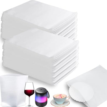 Cushion Foam Wrap Pouches for Moving(100 Pack 10"x12'') - size: 10"X 12" 100PCS