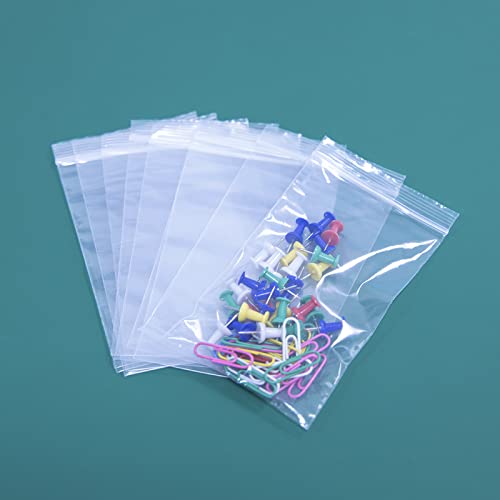 iMailer - 1000 Count - 3" x 5" Small Plastic Bags- Reclosable Zip Bags 2 Mil with Lock Seal Zipper for Treats, Snack, Photo, Jewelry, Party Favors (Pack of 3) - size: 3" x 5" (Pack of 3)