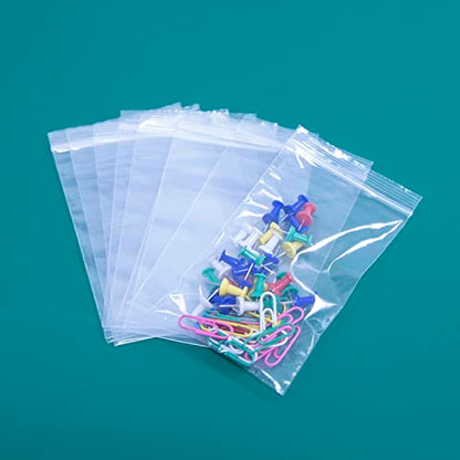 iMailer - 1000 Count - 3" x 5" Small Plastic Bags- Reclosable Zip Bags 2 Mil with Lock Seal Zipper for Treats, Snack, Photo, Jewelry, Party Favors (Pack of 3) - size: 3" x 5" (Pack of 3)