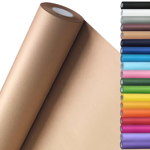 SMART&CASUAL 15" x 900" (75') Kraft Paper Roll for Art Craft Supplies Gift Wrapping Moving Packing Painting Drawing Paint Easel Poster Chart Paper (Brown, 15" W x 900" L (75')) - color: Brown, size: 15"W x 900"L ( 75' )