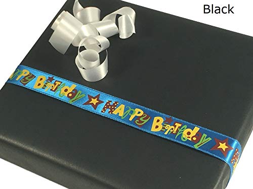 Tissue Paper for Gift Bags - 500 Sheets 14x20in Wrapping Paper, Black - color: Black, size: 500 Count, 14 x 20 in