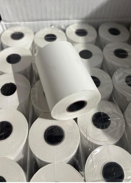 Generic Thermal Paper Rolls for POS Receipt, 2.25 x 85 Feet, 50 Count, Cash Register Paper for Square Reader, Credit Card Terminal