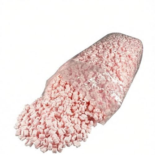 Packing Peanuts Shipping Anti Static Loose Fill 30 Gallons 4 Cubic Feet Mixed (Light Pink) - color: LIGHT PINK