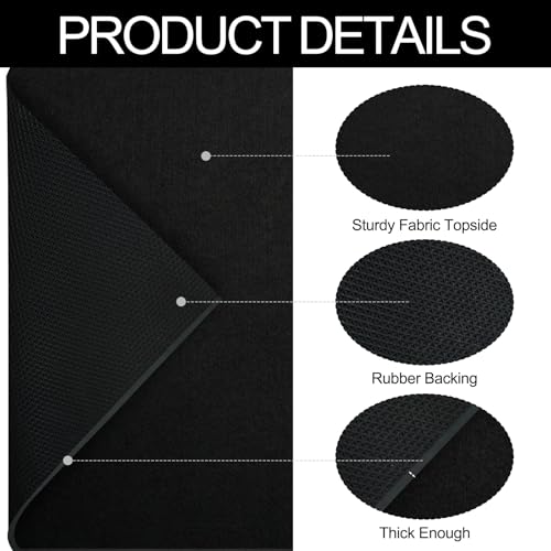 2 Pack 29”x36” Premium Oil Spill Mat for Under Car