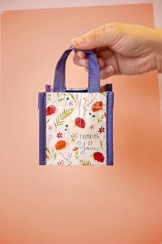 Karma Tiny Reusable Gift Bags, Tote Bag and Gift Bag with Handles, Perfect for Birthday Gifts and Party Bags RPET 1 Hedgehog - color: Cat