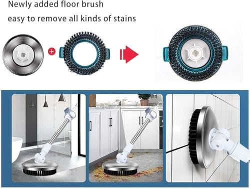 Michao Spin Mop Bucket Deluxe 360 Spinning Floor Cleaning System