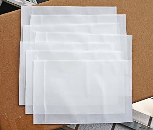 BEUYI Premium 6''x10'' Packing List Envelope, Tailored Size for Letter-size Paper Folded in Half, Adhesive Shipping Label Pouch/Sleeve (50 pack) - size: 6''x10''／50 pack