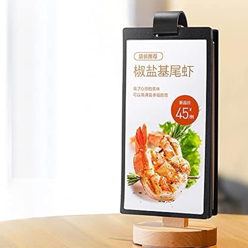 Multi-Page flip Sign Holder (100*200mm/3.94×7.87 inches) - color: 100*200mm/3.94×7.87 inches