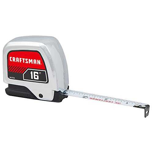 CRAFTSMAN 16-ft Auto Lock Tape Measure (CMHT37356S) (Pack of 6) - size: 4.9 m (Pack of 6)