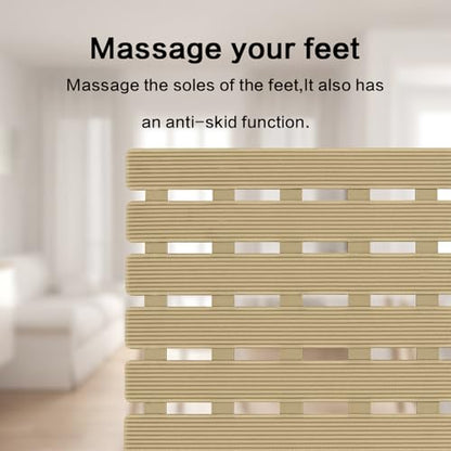 BEMISO Shower Mat Non Slip Bathtub Mat 37.4 x 15.7 Inch Bath Mat for Tub - color: Brown, size: 37.4 x 15.7 inches