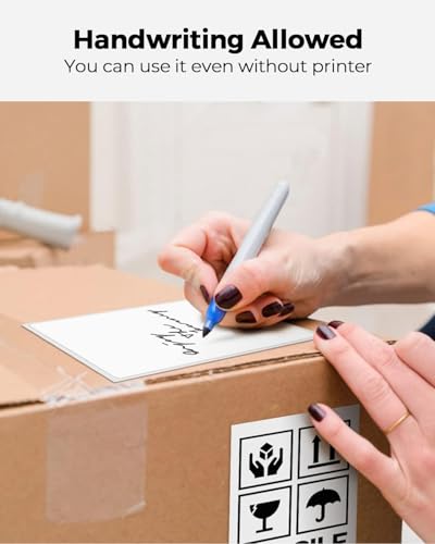 MUNBYN Thermal Shipping Labels, 4x6 Labels for Printer, 500 Sheets/1 Roll - style: 500 Labels